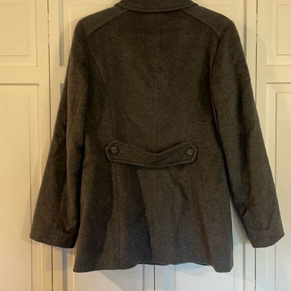 Lauren Ralph Lauren grey wool peacoat size 10 - Picture 5 of 11